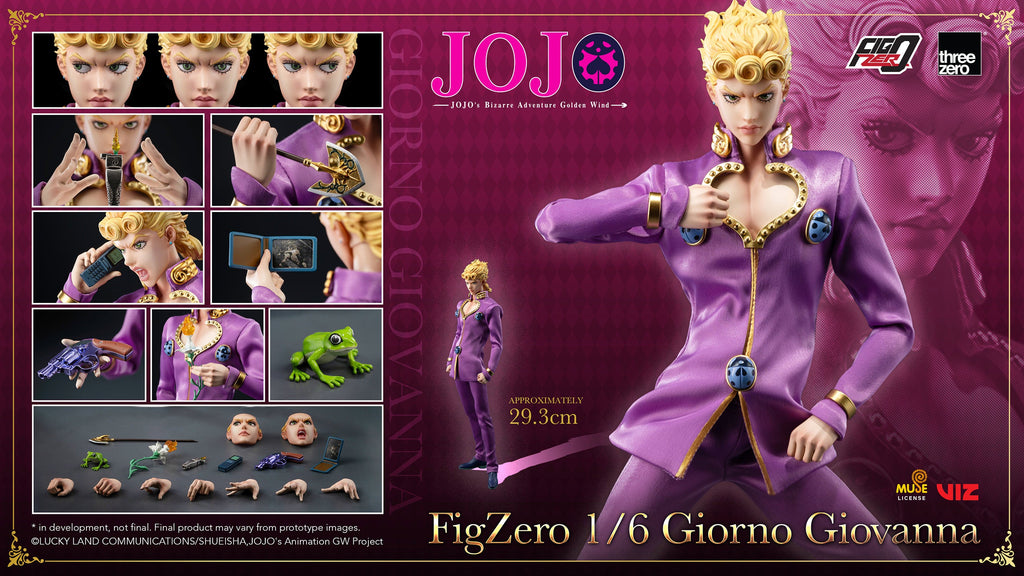 JOJO's Bizarre Adventure Golden Wind: Giorno Giovanna