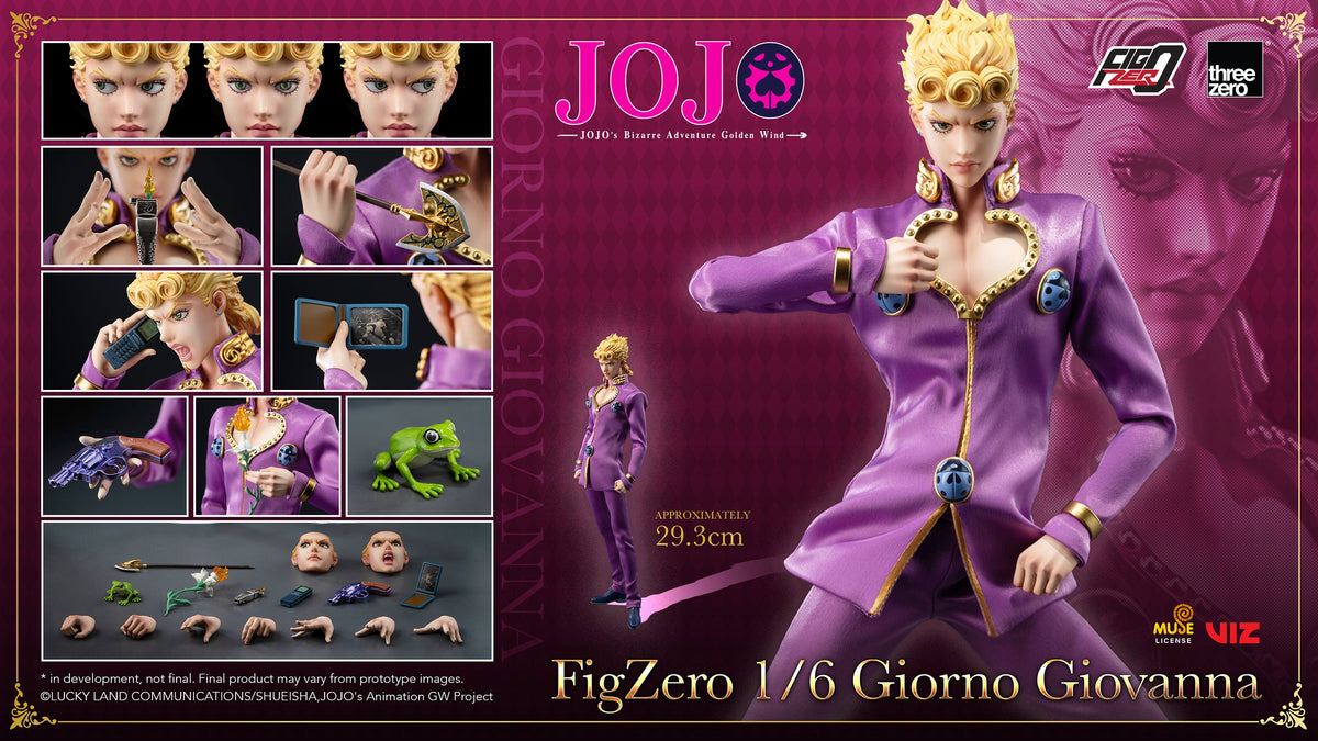 JOJO's Bizarre Adventure Golden Wind: Giorno Giovanna
