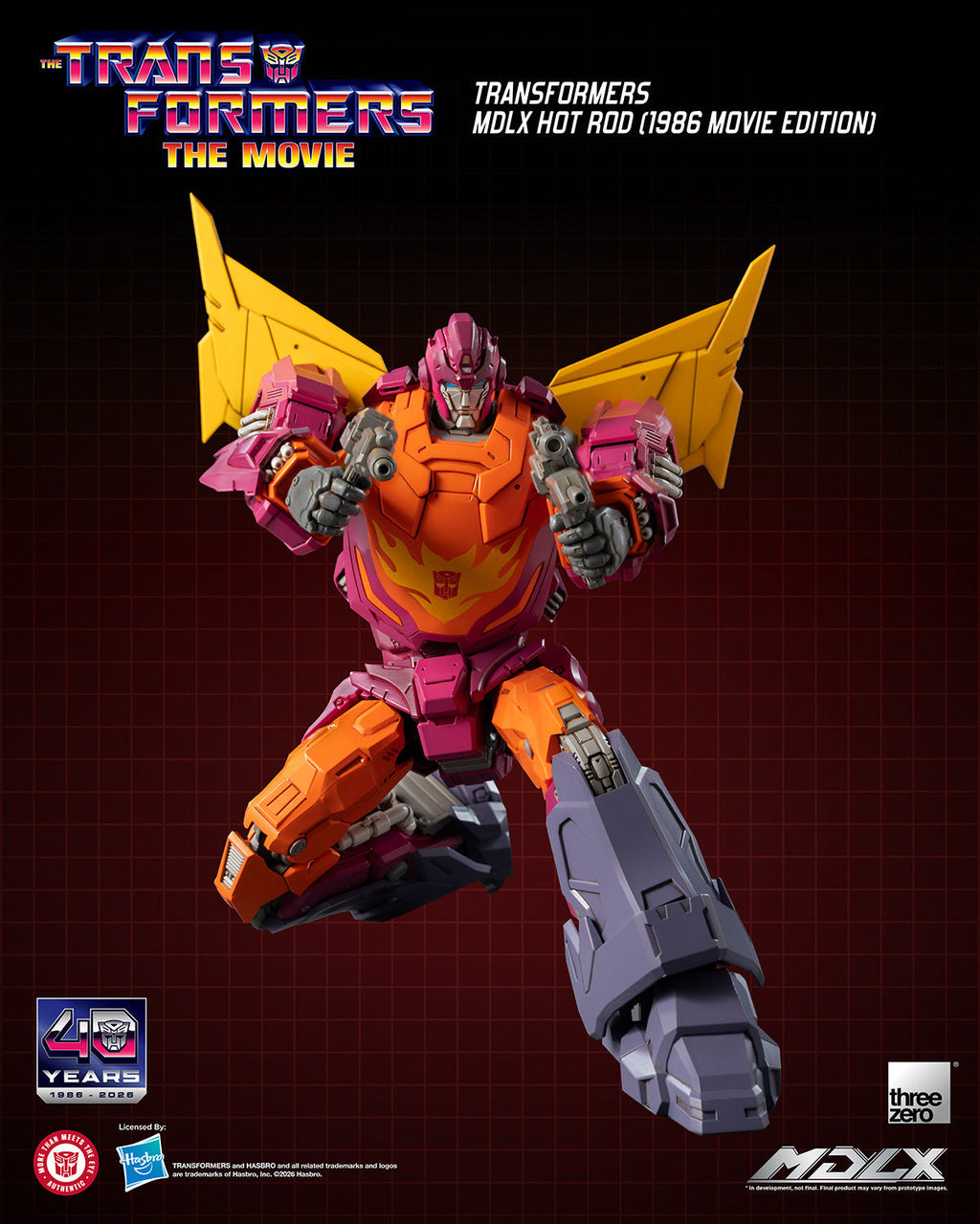 Transformers The Movie (1986): Hot Rod Movie Edition MDLX