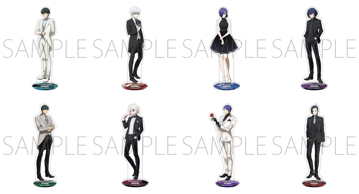 Tokyo Ghoul - 10th Anniversary Acrylic Stand (8 Types + Complete Set)