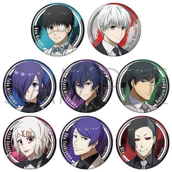 Tokyo Ghoul - 10th Anniversary Metal Badge Collection - Random Box