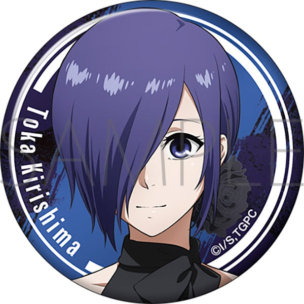 Tokyo Ghoul - 10th Anniversary Metal Badge Collection - Random Box
