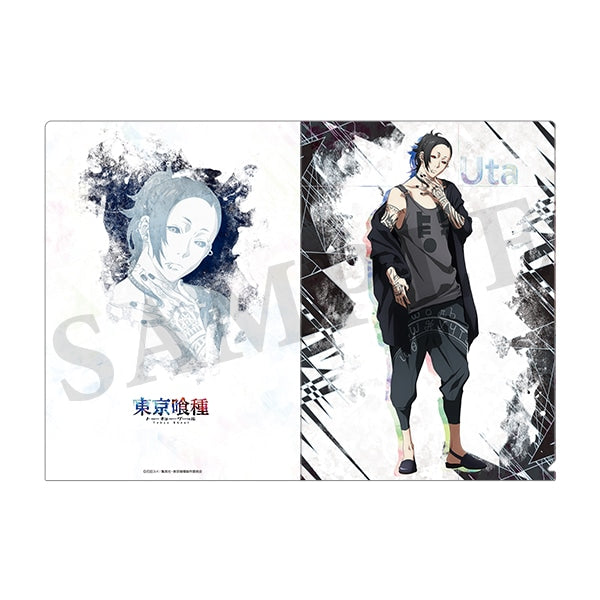 Tokyo Ghoul - Original Illustration Clear File Set - Shu Tsukiyama & Uta
