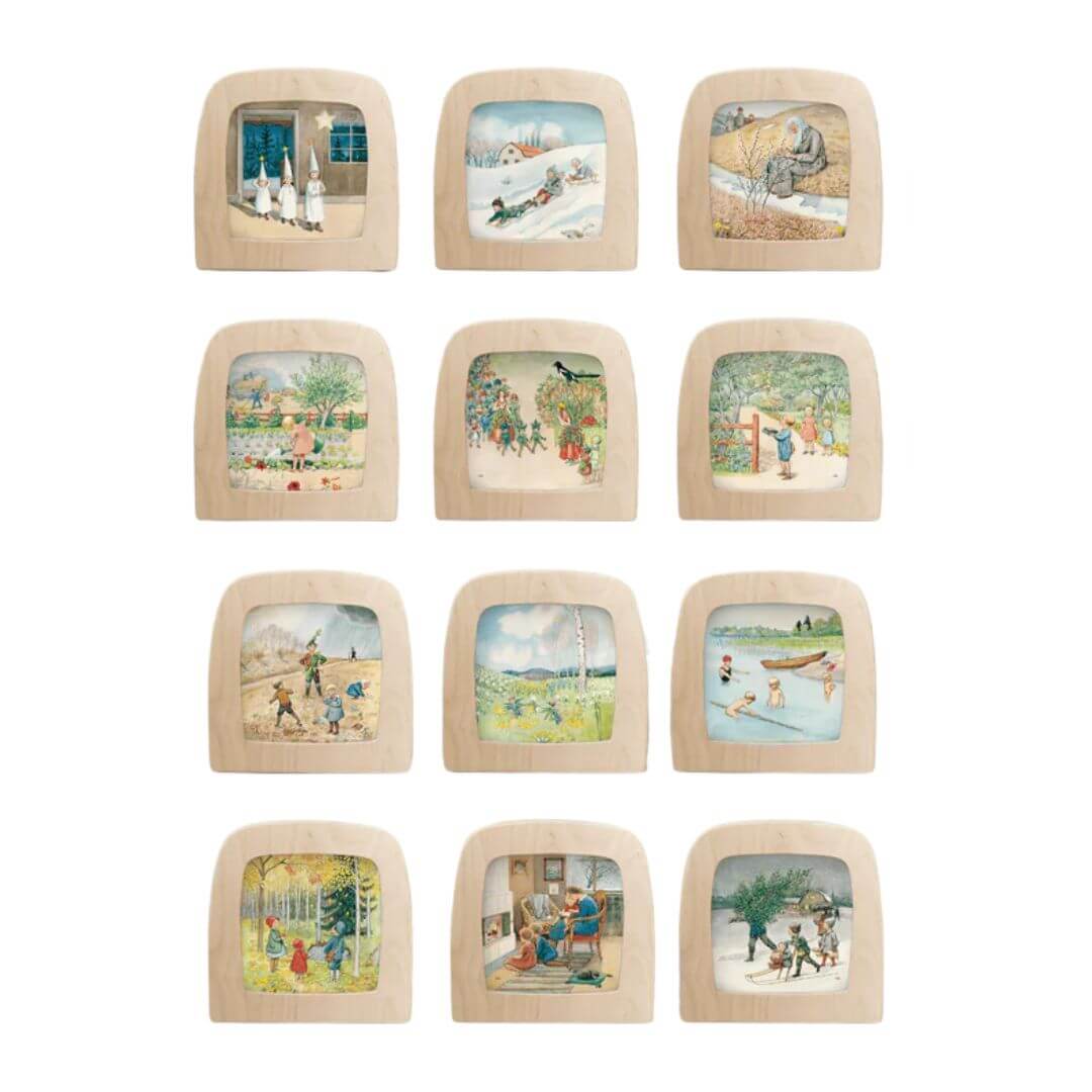 Night Light Transparency Set - Around The Year