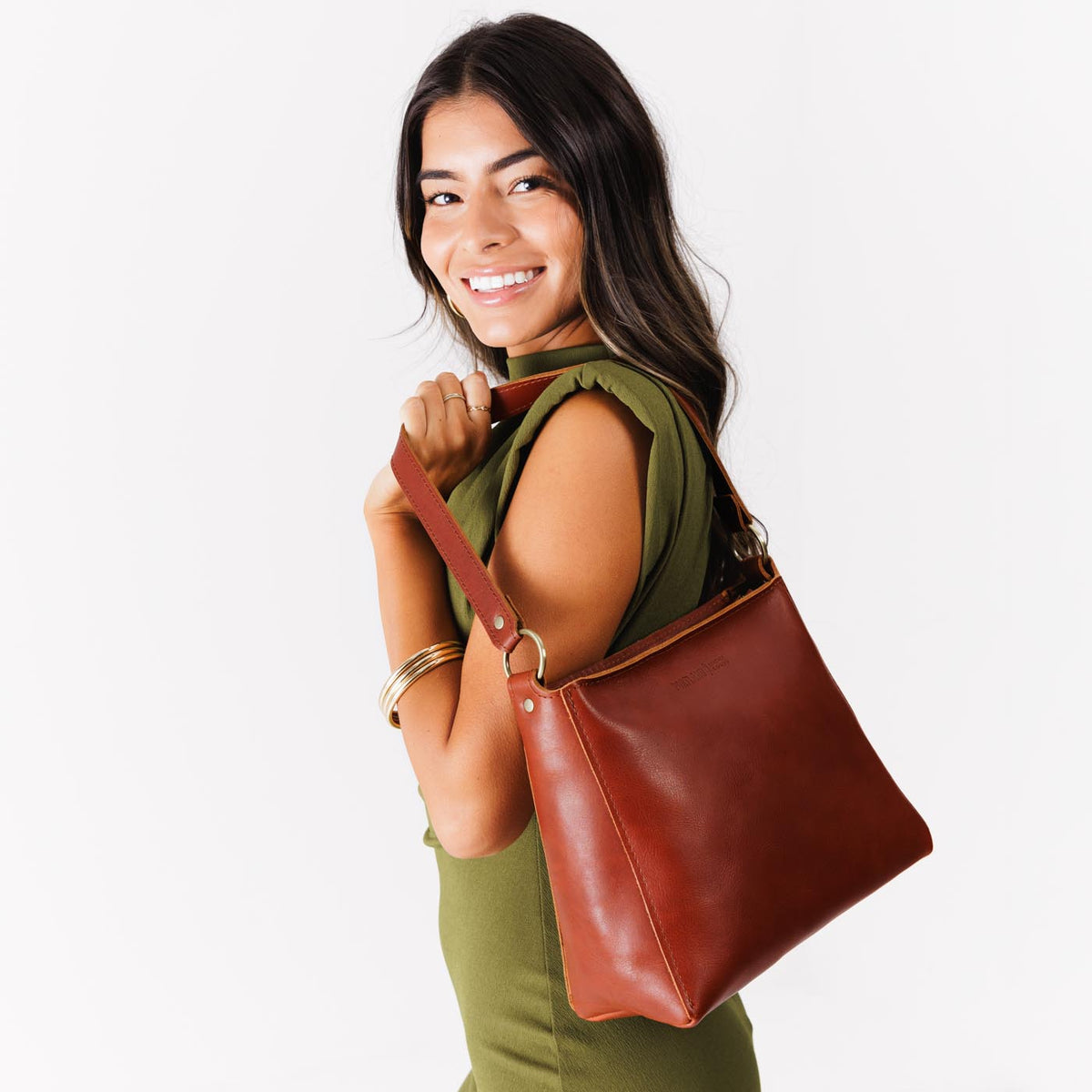 'Almost Perfect' Triangle Shoulder Bag