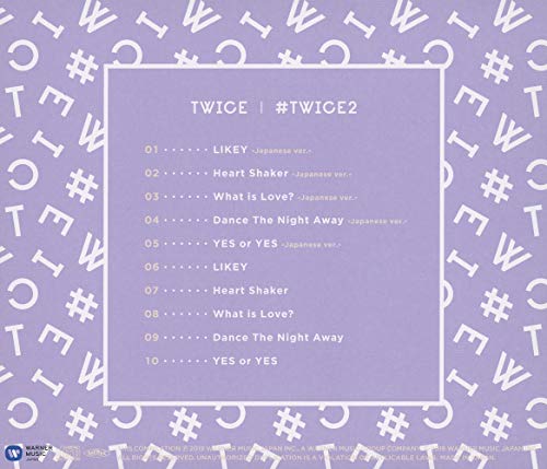 TWICE 专辑 #TWICE 2 普通版 K‑POP 日韩双语歌曲合集