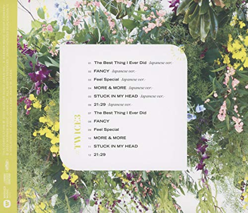 TWICE 迷你专辑 #TWICE3 普通版 日语精选歌曲 CD