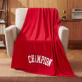 Jersey with Fleece Backing Throw Blanket