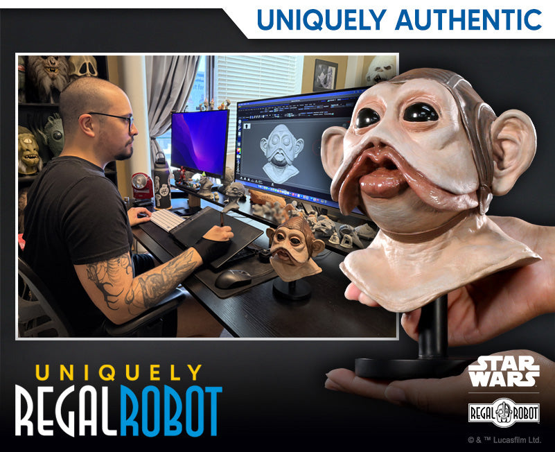 Star Wars Return of the Jedi: Nien Nunb Scaled Mask Replica Numbered Edition