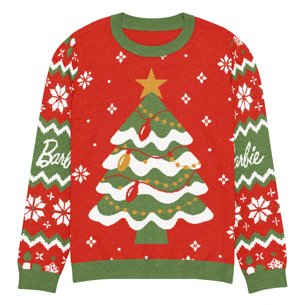 Barbie Christmas Tree Red Ugly Sweater