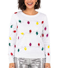 Women's Sequin Lights Ugly Christmas Sweater