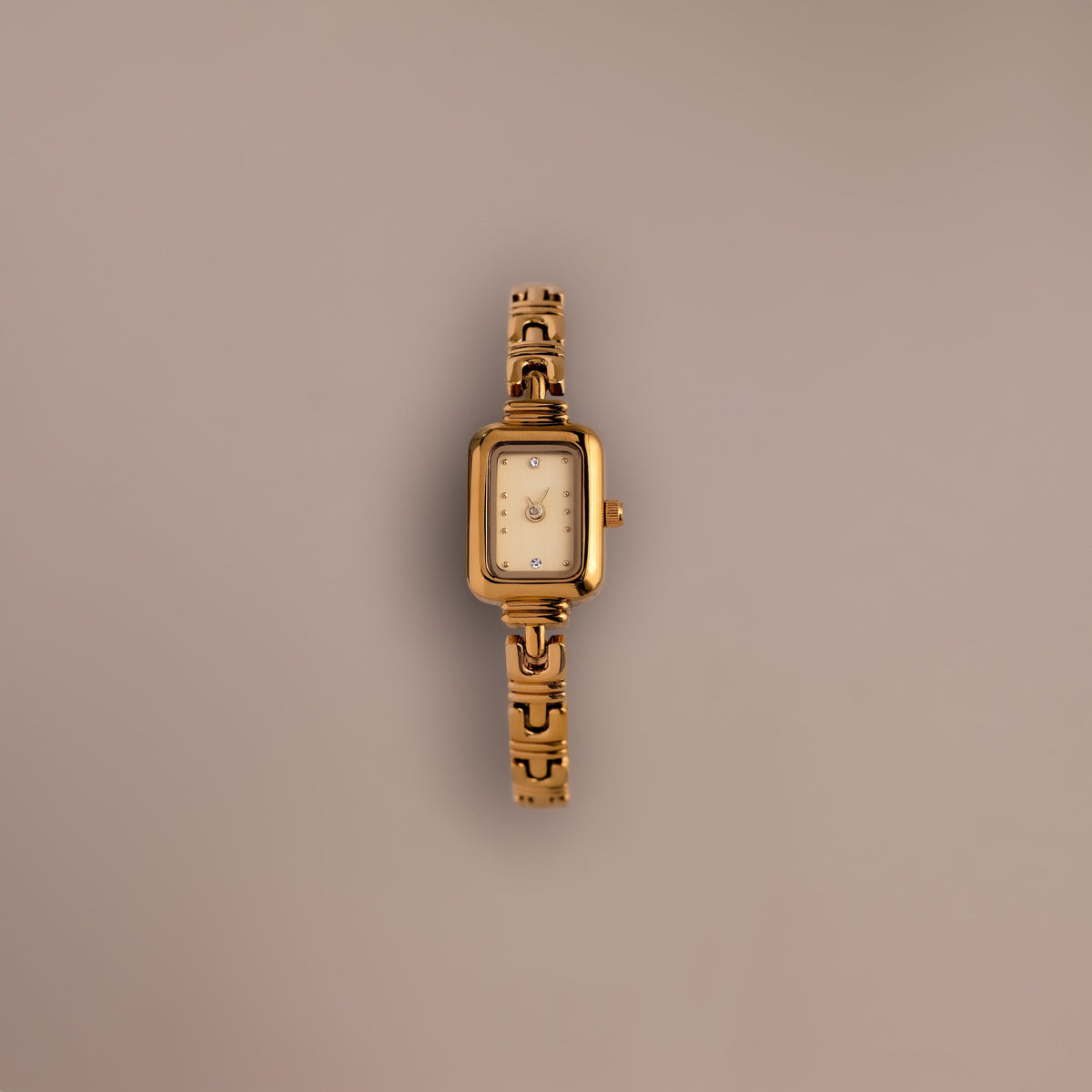 Azteca Link Timepiece in 18K Gold