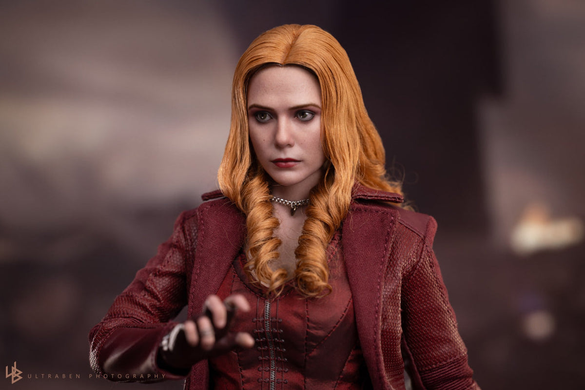 READY🔥Hot Toys DX36AE Avengers Endgame Scarlet Witch 1/6th Scale Collectible Figure (Artisan Edition with Rooted Hair)