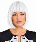 Short White Wig
