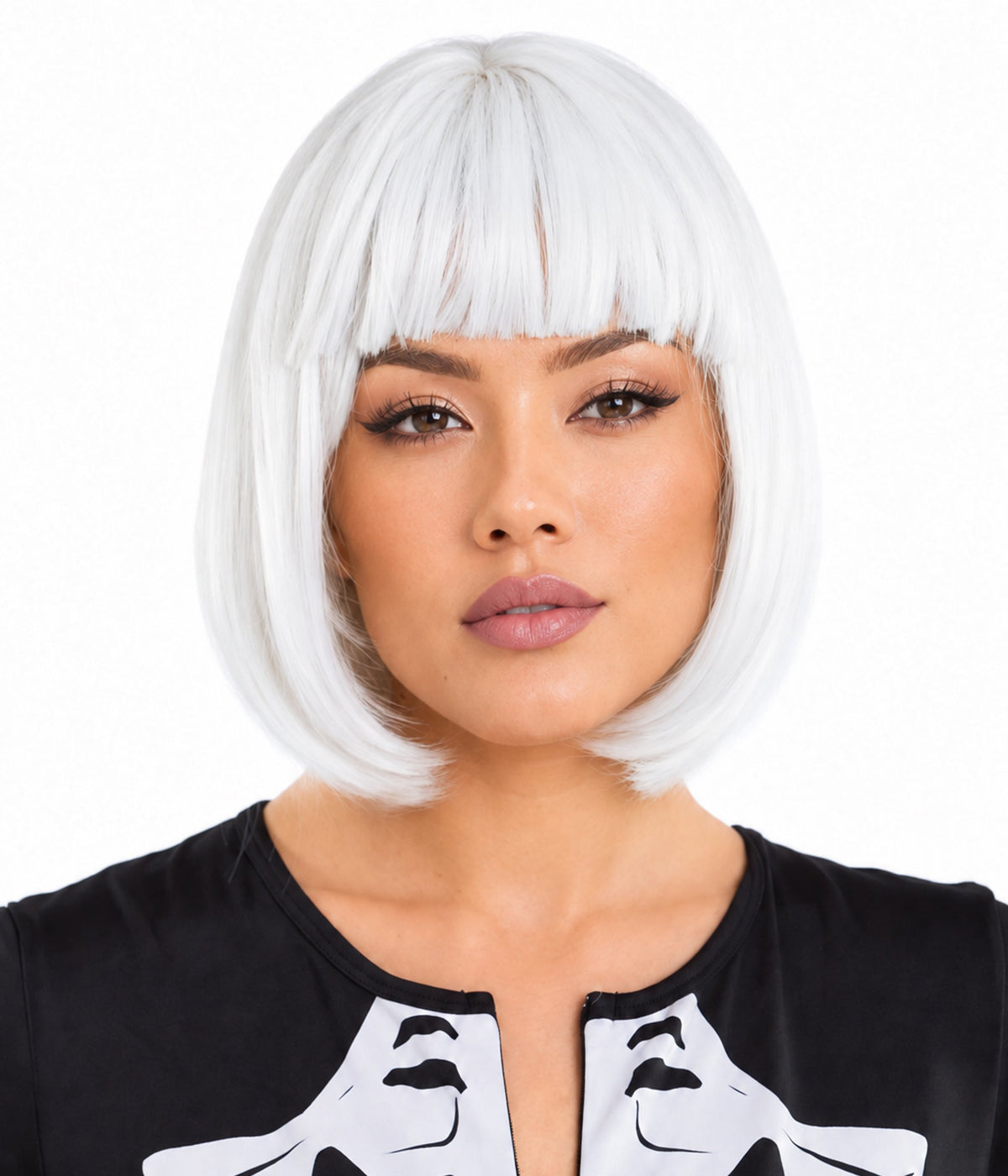 Short White Wig