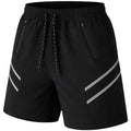 Jump Start  Men's Performance Training Shorts With Zipper Pockets