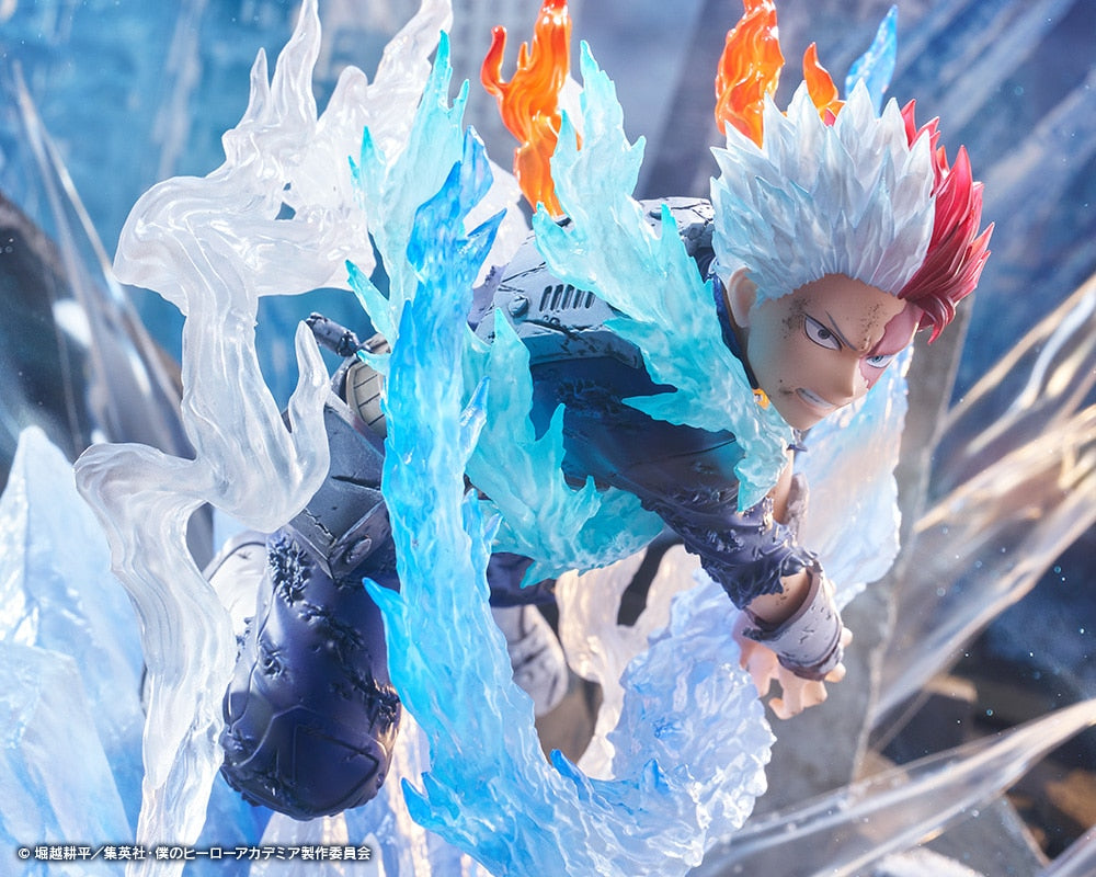 My Hero Academia ARTFX J Figure - Todoroki Shoto Cold Flame White Blade Ver. + Bonus Face Parts [Pre-order Nov 2026]