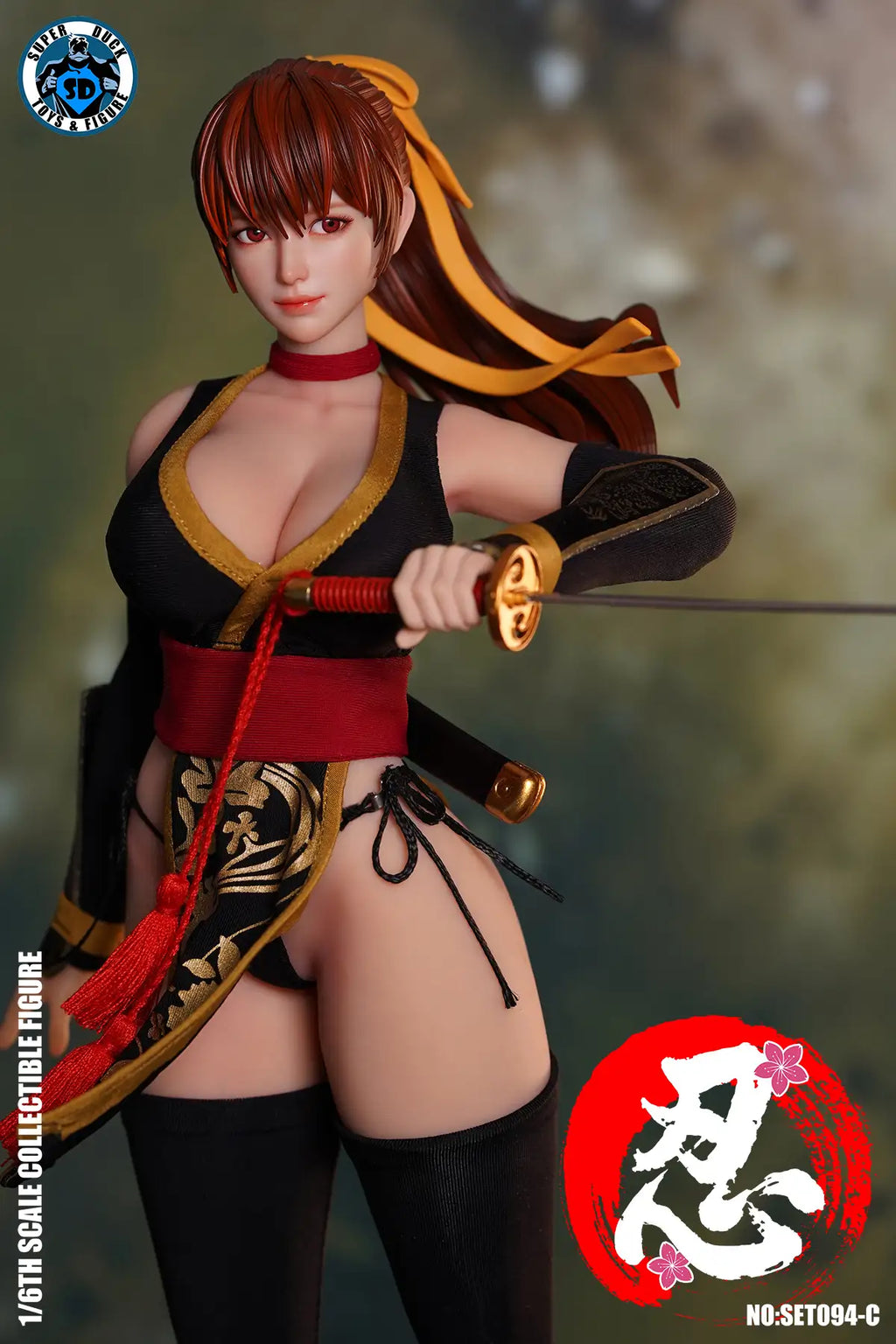 Dead or Alive: Kasumi Sexy Female Ninja Black Version