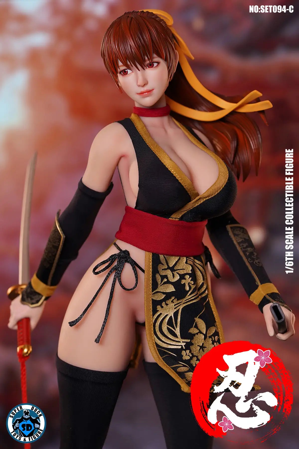 Dead or Alive: Kasumi Sexy Female Ninja Black Version