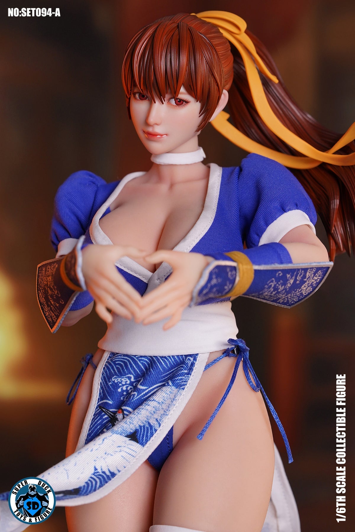 Dead or Alive: Kasumi Sexy Female Ninja Blue Version