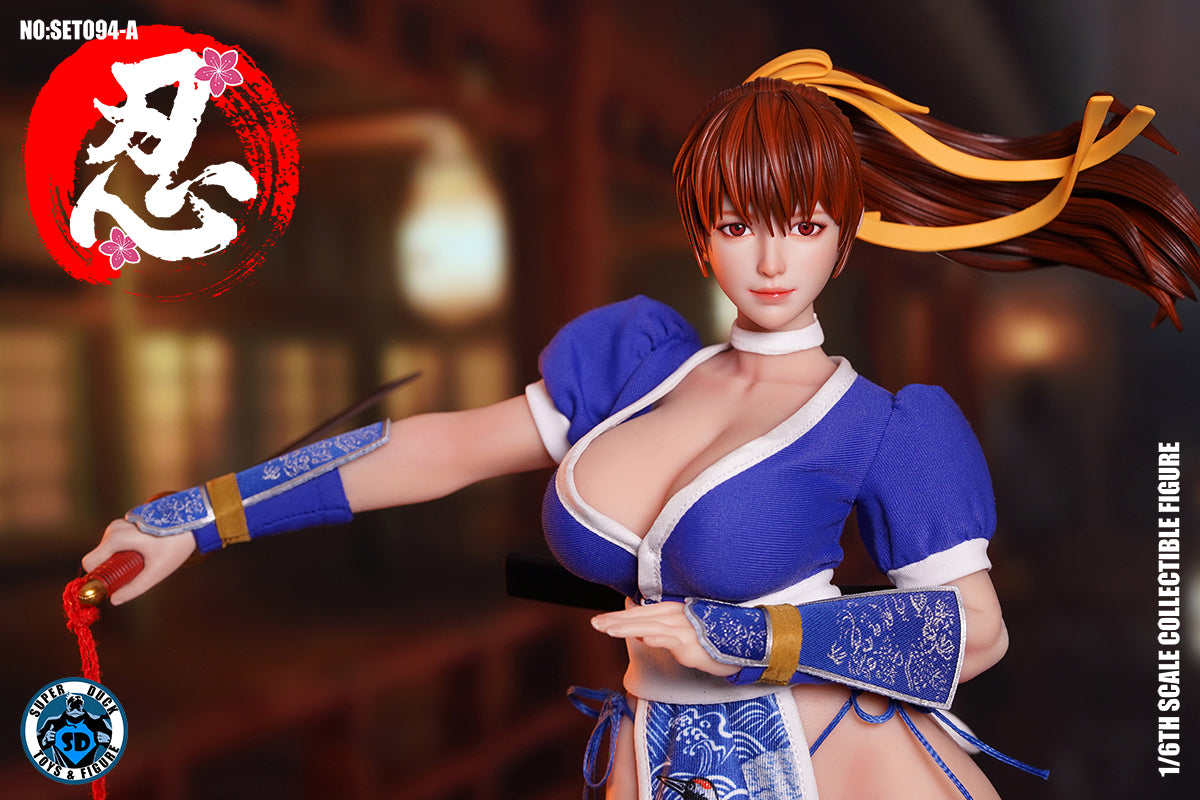 Dead or Alive: Kasumi Sexy Female Ninja Blue Version