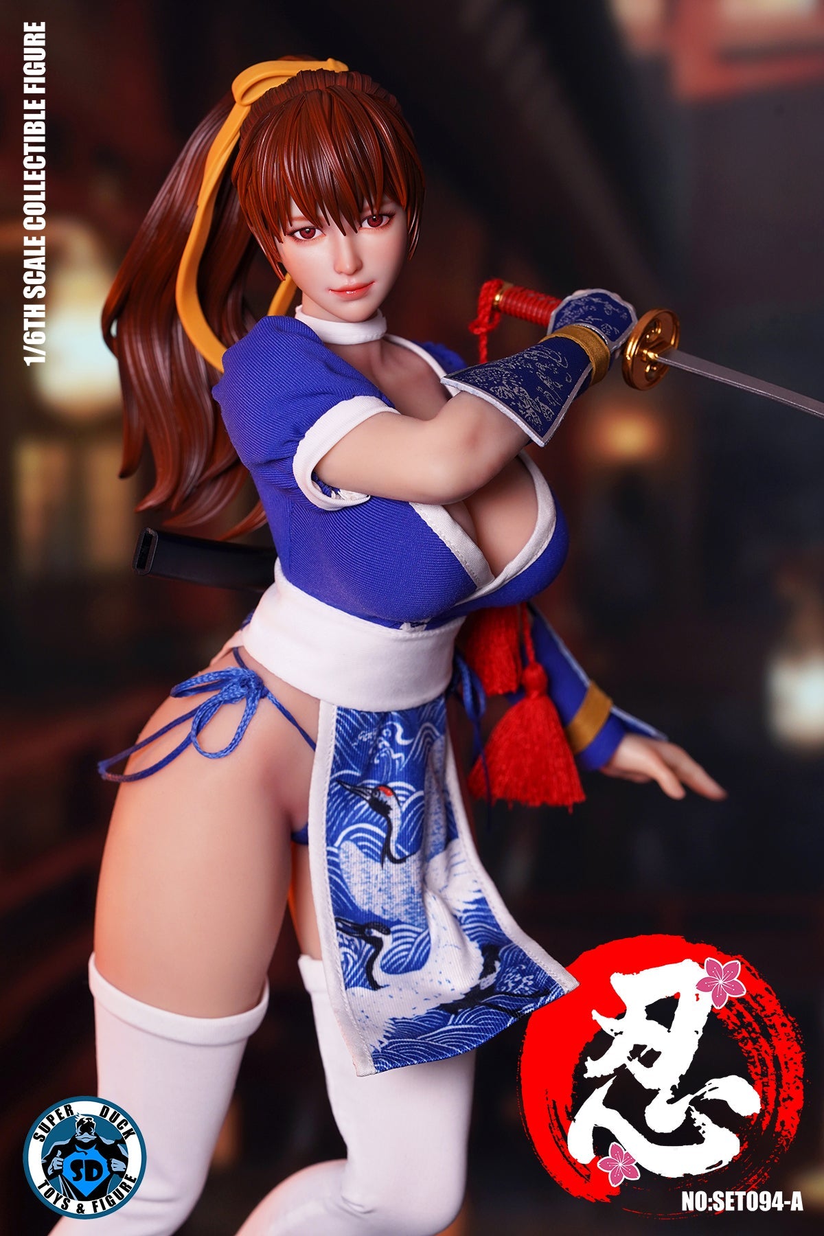 Dead or Alive: Kasumi Sexy Female Ninja Blue Version
