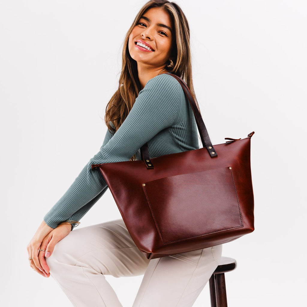 'Almost Perfect' Leather Tote Bag